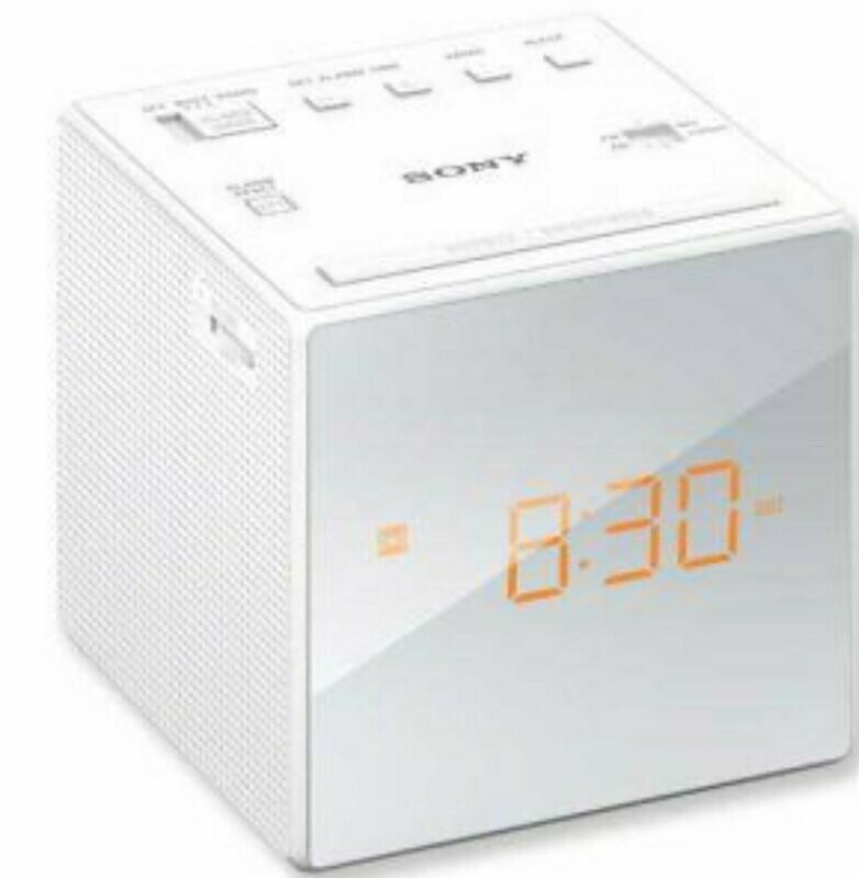 RADIO DESPERTADOR SONY ICFC1 BLANCO
