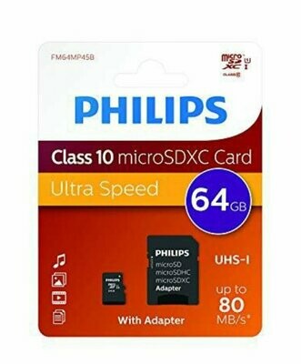 PHILIPS MICRO SD 64 HD CLASS 10