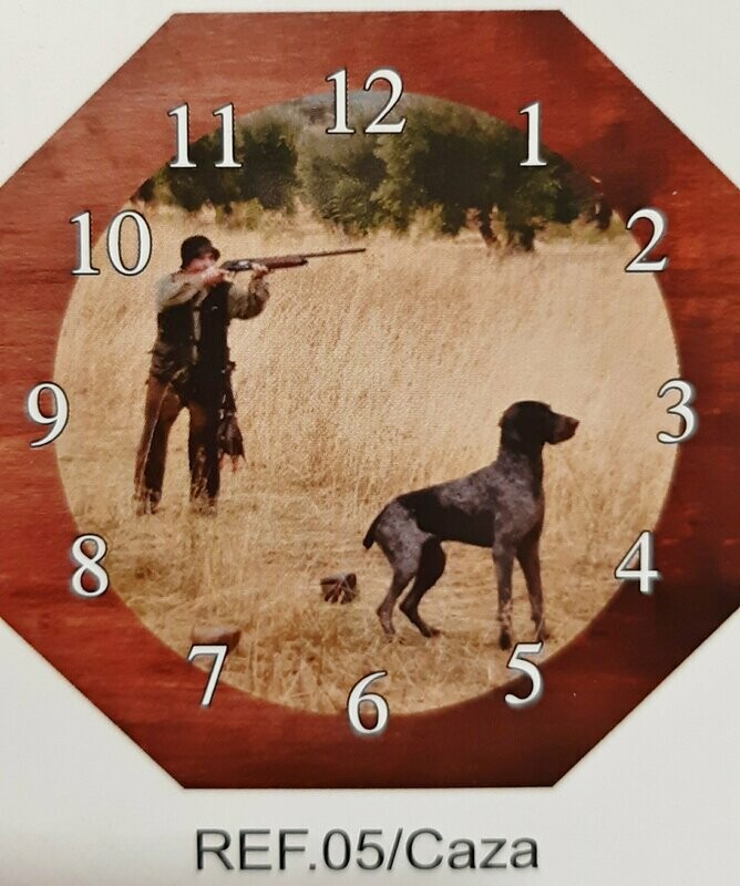 Reloj de Pared Caza