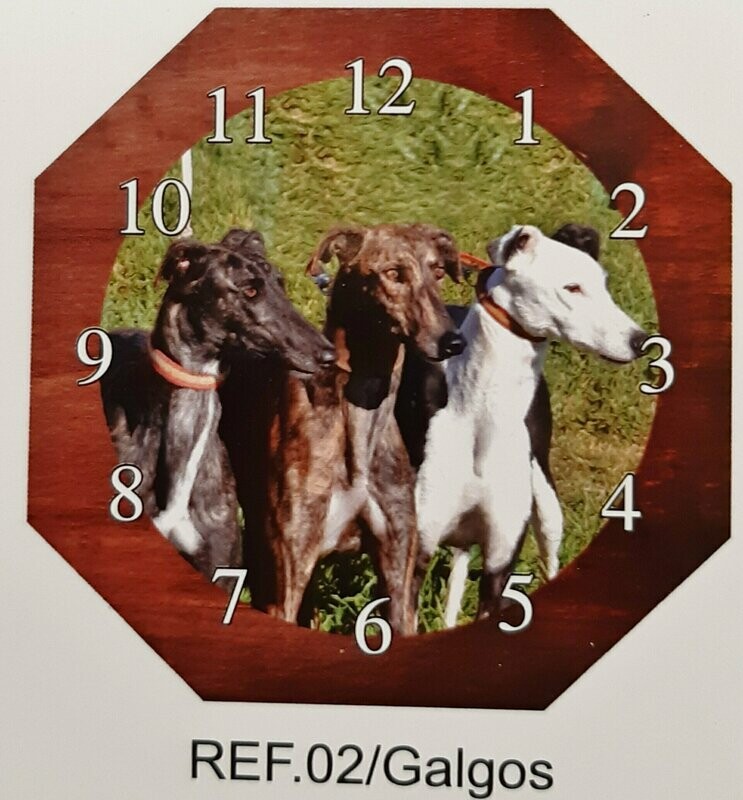 Reloj de Pared Galgos