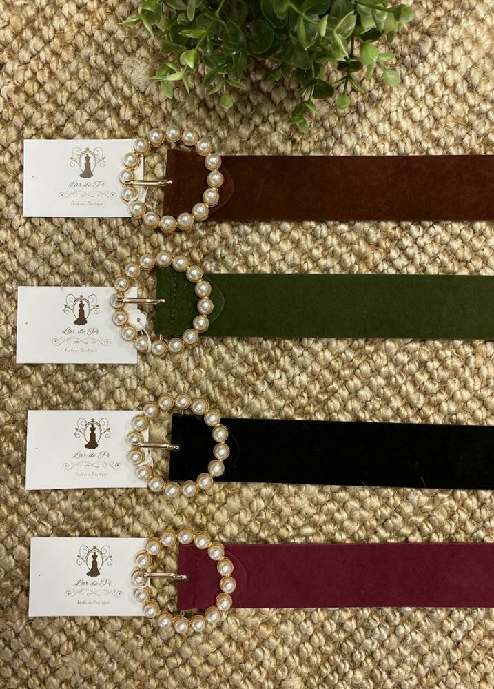 Cinturón Perlas
