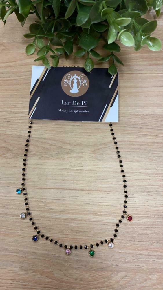 Colgante Colores con Negro Colgante Colores con Negro