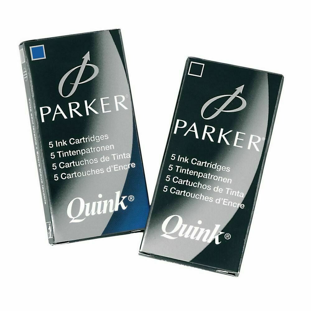 Parker Quink Cartucho de tinta para estilográfica,