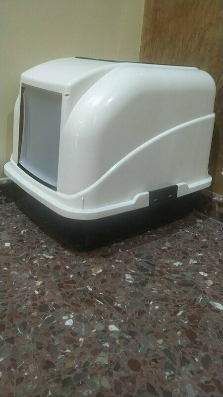 ARENERO PARA GATOS CON PALA Y FILTRO