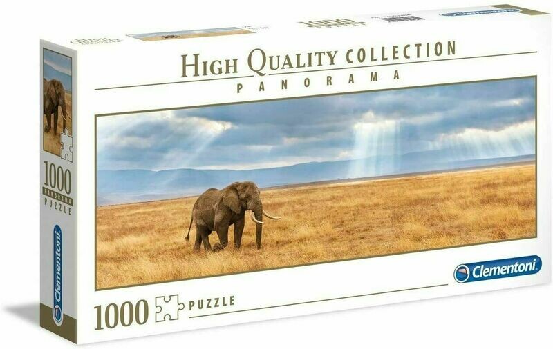 ELEFANTE EN LA SABANA (PUZZLE 1000 PIEZAS)