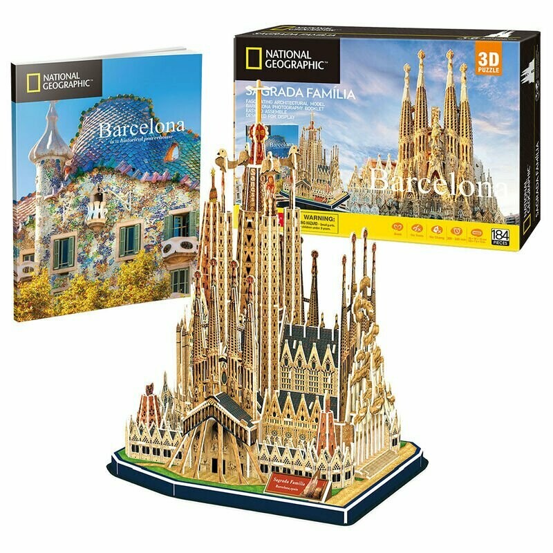 PUZZLE 3D LA SAGRADA FAMILIA NATIONAL GEOGRAPHIC