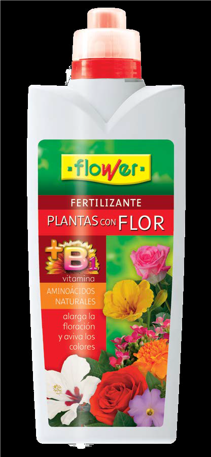 ABONO LIQUIDO PLANTAS CON FLOR 1L CAJA
