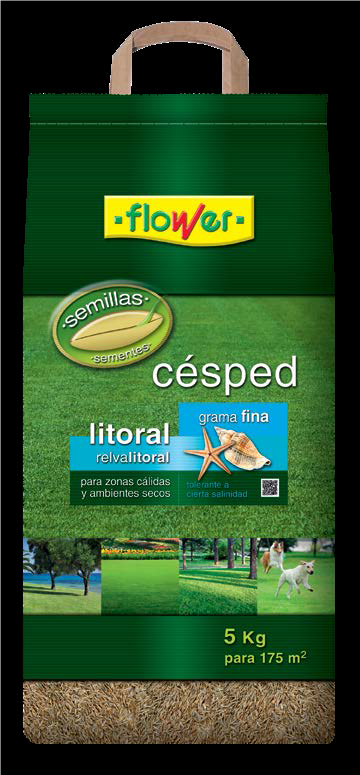 SEMILLAS CESPED LITORAL GRAMA FINA 5KG