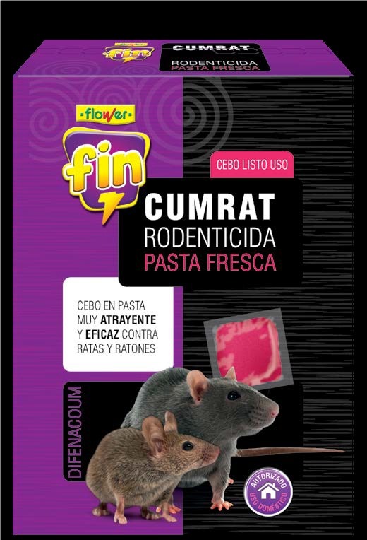 RODENTICIDA CUMRAT PASTA FRESCA 150 G