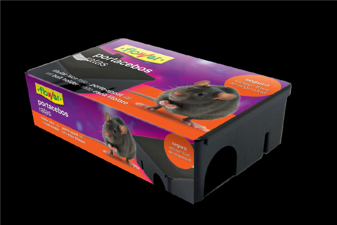 CAJA PORTACEBOS RATAS