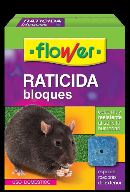 RATICIDA BLOQUES 250GR
