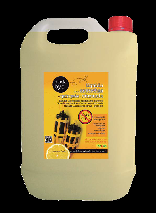 MOSKIBYE LIQ.ANTORCHAS CITRONELA 5 L
