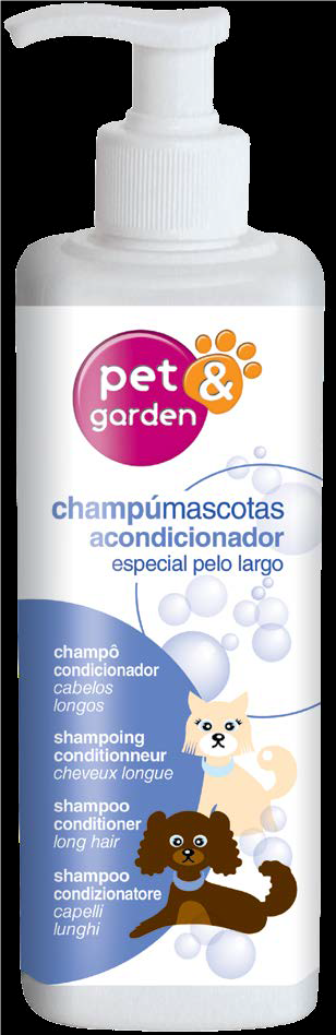 PET&GARDEN CHAMPU/ACON PELO LARGO 400