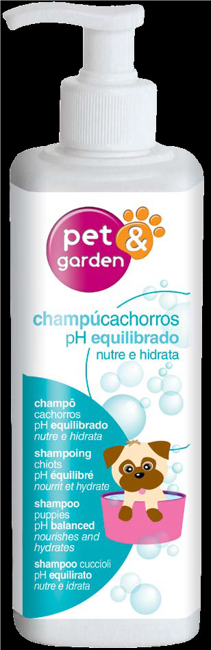 PET&GARDEN CHAMPU CACHORROS 400ML