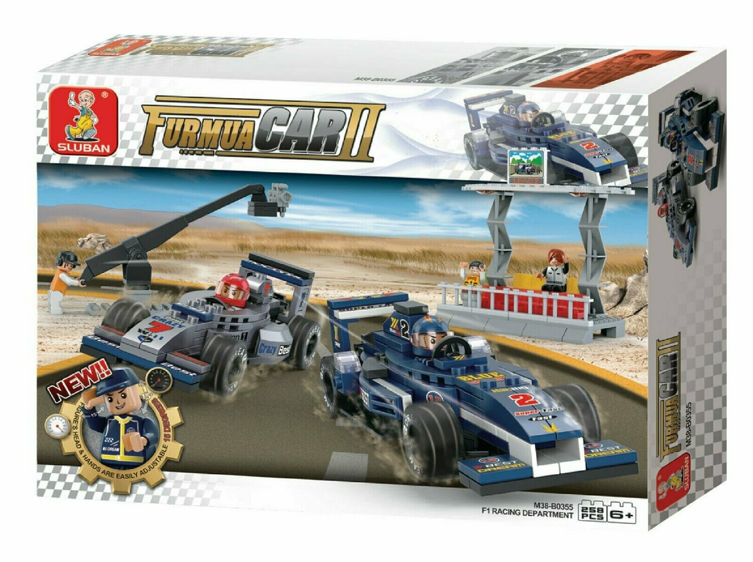 SLUBAN – JUEGO RACING TEAM RACE CARS