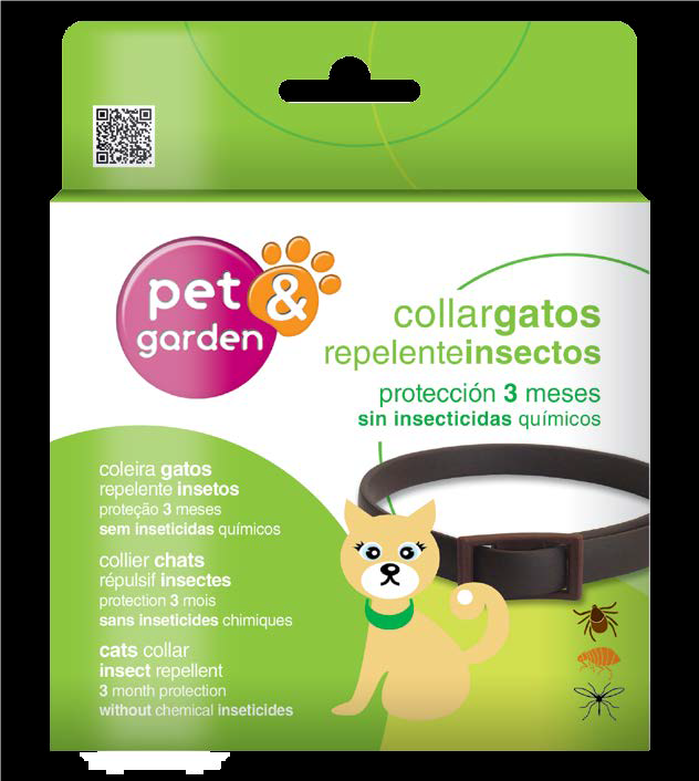PET&GARDEN COLLAR REPELEN INSEC GATOS