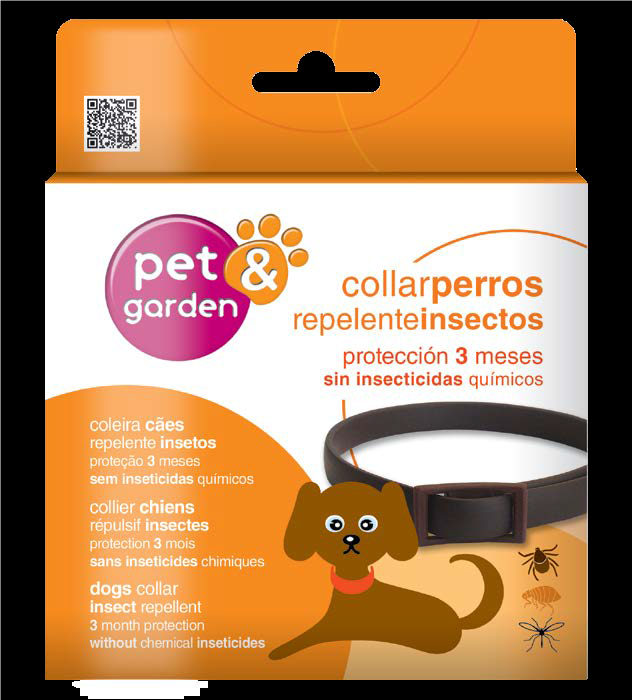 PET&GARDEN COLLAR REPELEN INSEC PERROS