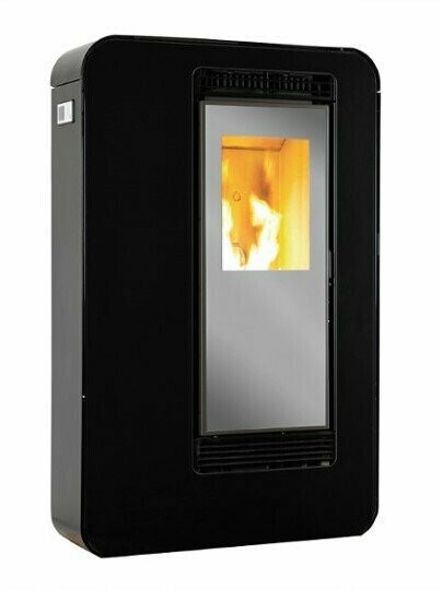 ESTUFA ECOFOREST MONACO NEGRA WIFI 7,5kw