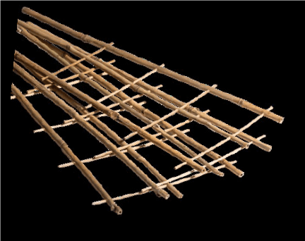 Espaldera BAMBÚ S3 20 x 9 x 45 cm