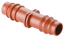 Unión Goteo Marrón Acetal 16 mm Unión Goteo Marrón Acetal 16 mm