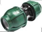 Enlace RECTO MANGUITO   25 - 32 Ø (mm)(PARA TUBERÍA PE PUSH'N FIT) 2UNIDADES