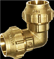 Codo LATÓN 90º IGUAL   25Ø