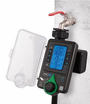 Programador De Grifo Rain Amico Recargable 2 VIAS