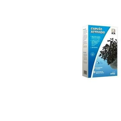 CARBON ACTIVADO ICA 1000 Gr CARBON ACTIVADO PARA ACUARIOS
