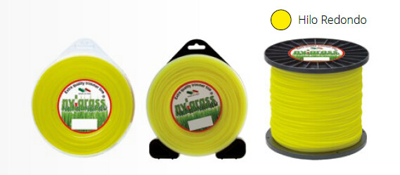 Hilo Nil Grass Redondo 2,4 mm - 349 m 2Kg rollo