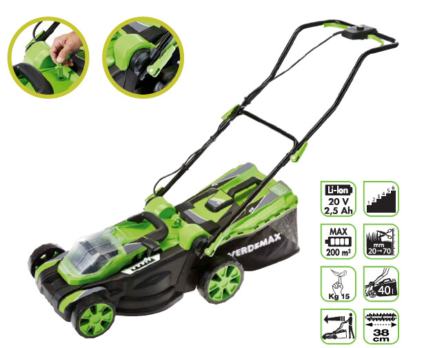 Cortacesped A Bateria RS20 20V 2,5Ah