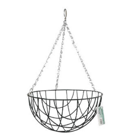 Cesto Trenzado De Acero Para Planta Colgante 30 Ø
