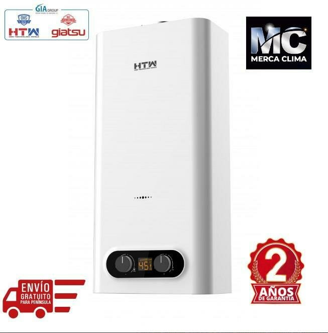 CALENTADOR CLA-11NOXOBIGLP HTW 11L BUTANO ATMOSF