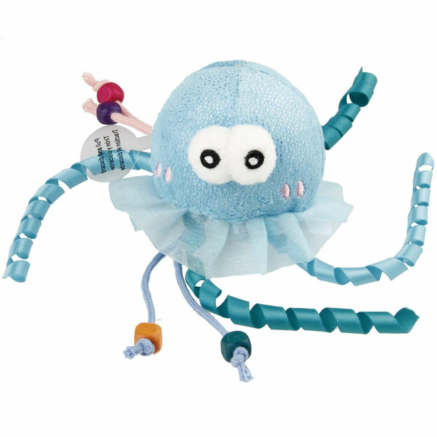 Medusa LED Friends con hierba gatera GiGwi Medusa LED Friends con hierba gatera GiGwi