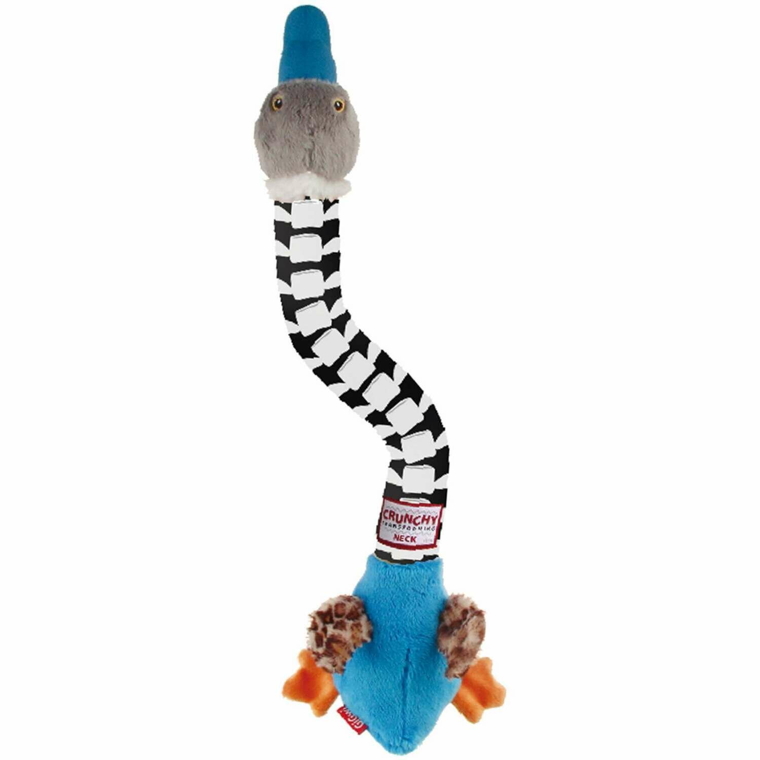 Juguete Friendz con forma de cuello pato de GIGWI