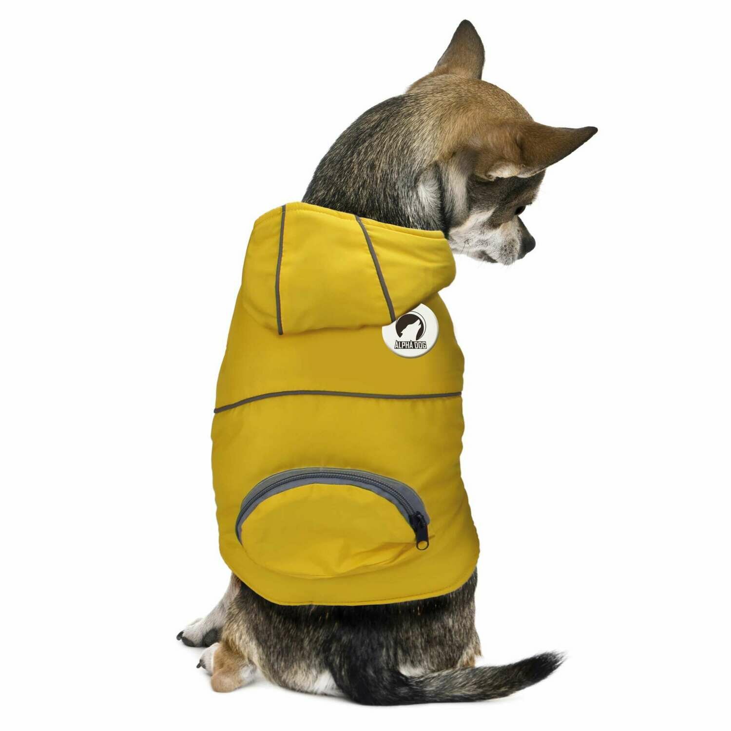 Abrigo CANADÁ AMARILLO de ALPHA DOG (S)  amarillo  25 cm