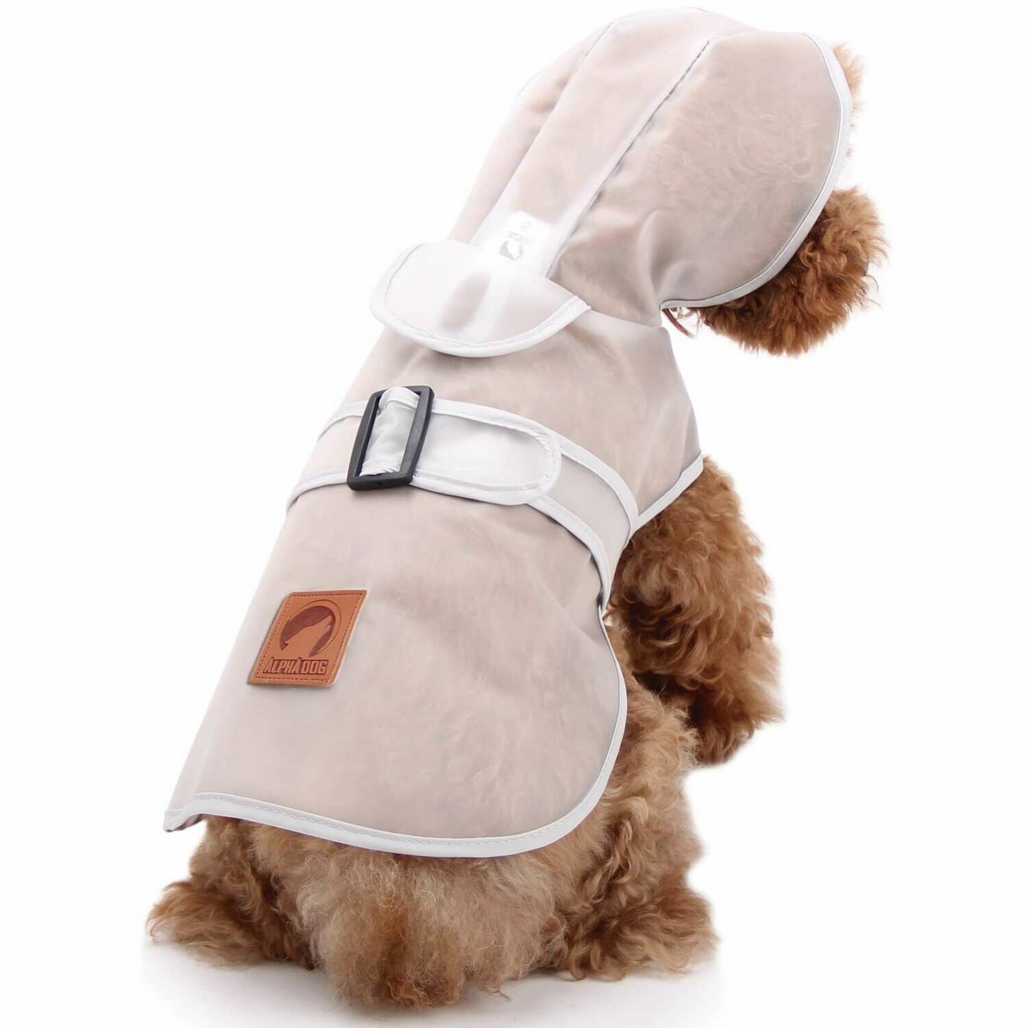Impermeable blanco de ALPHA DOG Impermeable blanco de ALPHA DOG