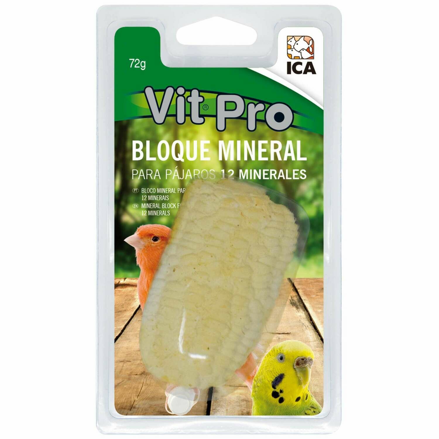 Bloque mineral para pájaros