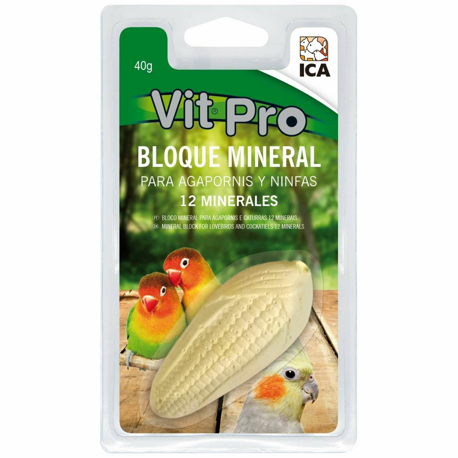 Bloque Mineral para agapornis y ninfas Bloque Mineral para agapornis y ninfas
