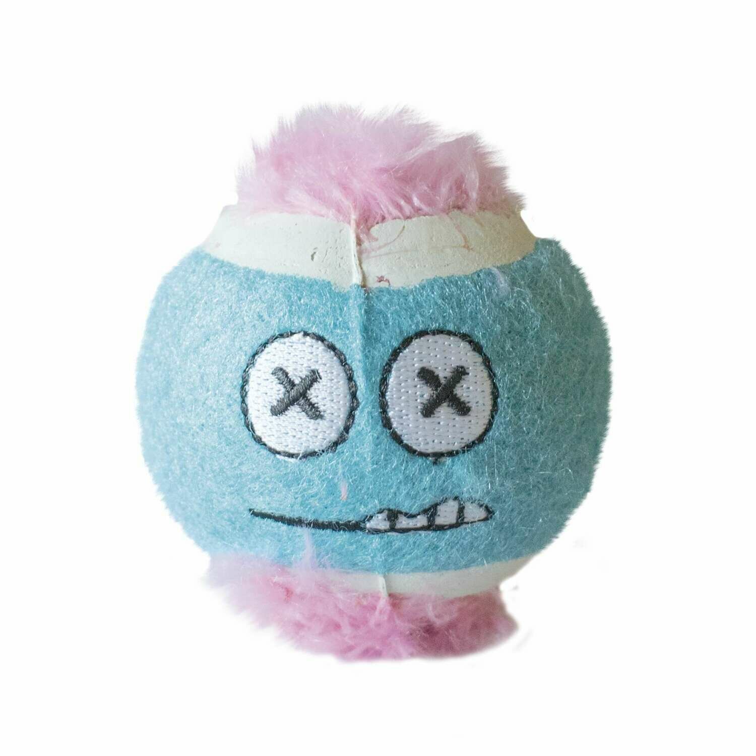 Juguete Peloticonos azul matado