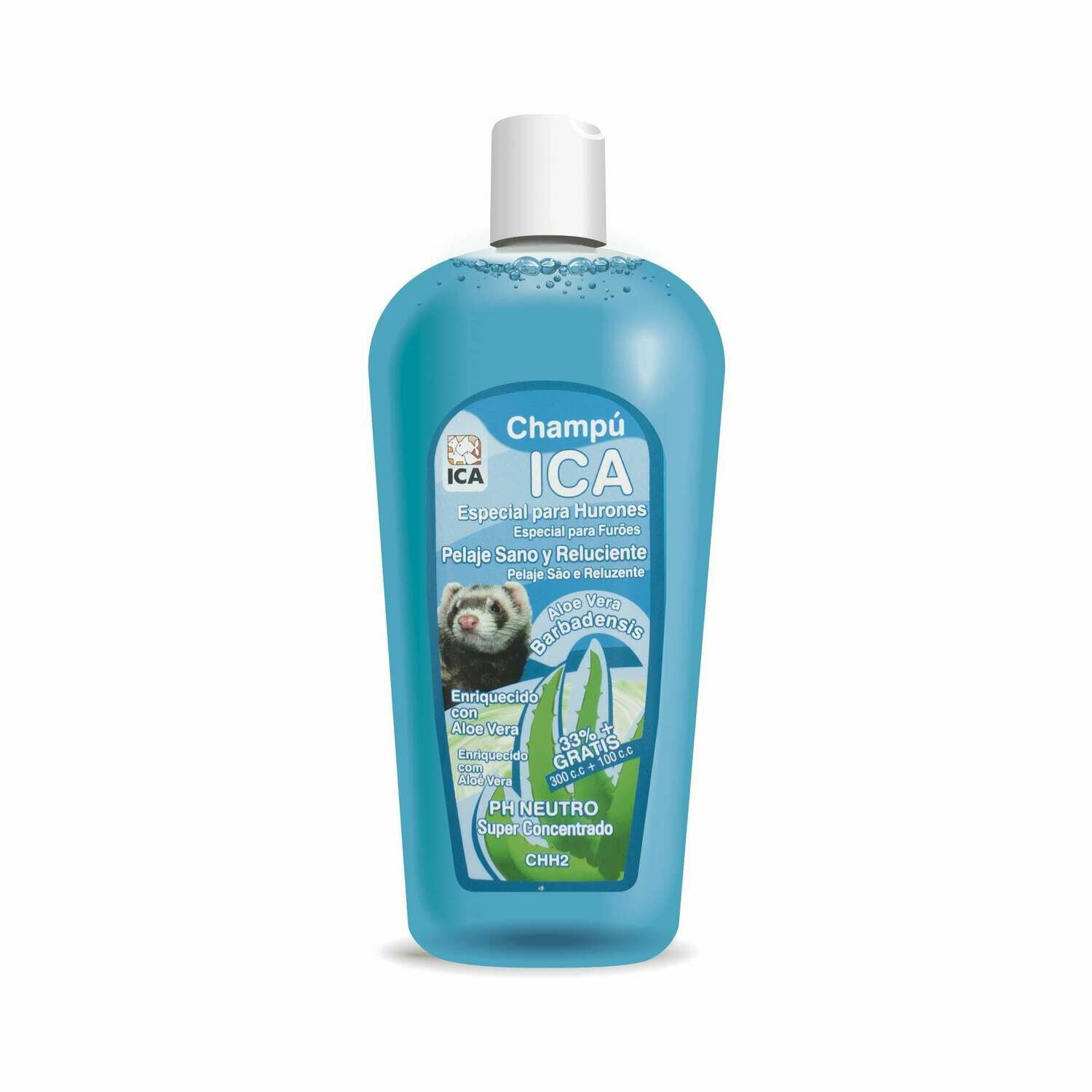 Champú para hurones con Aloe Vera