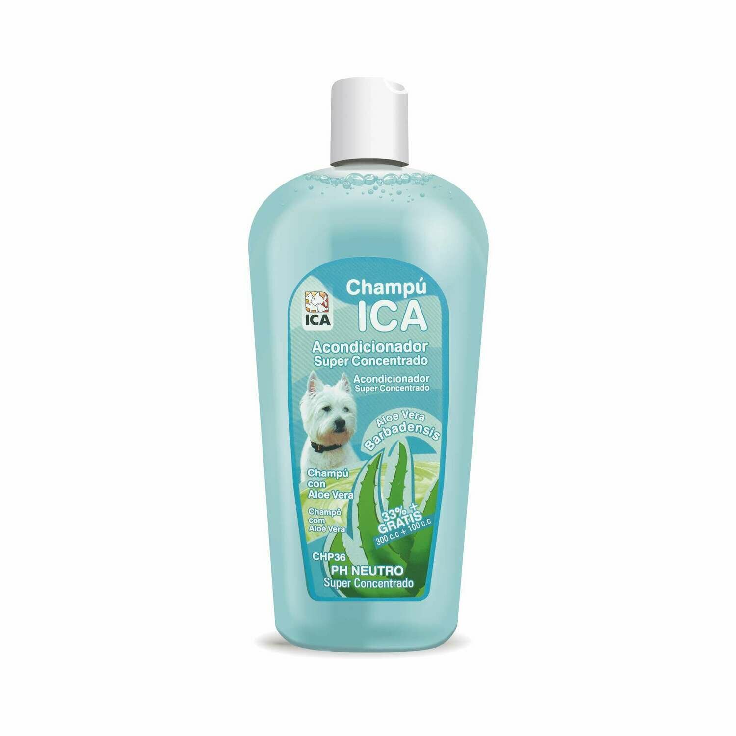 Champú acondicionador con Aloe Vera para perros