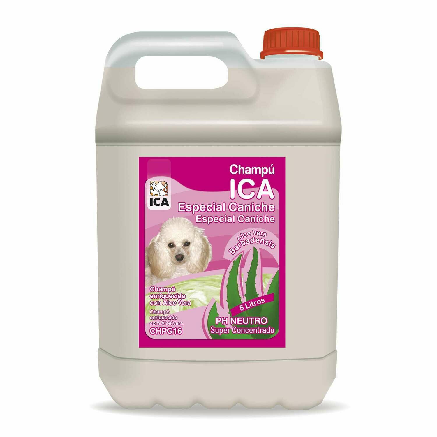 Champú para Caniche con Aloe Vera