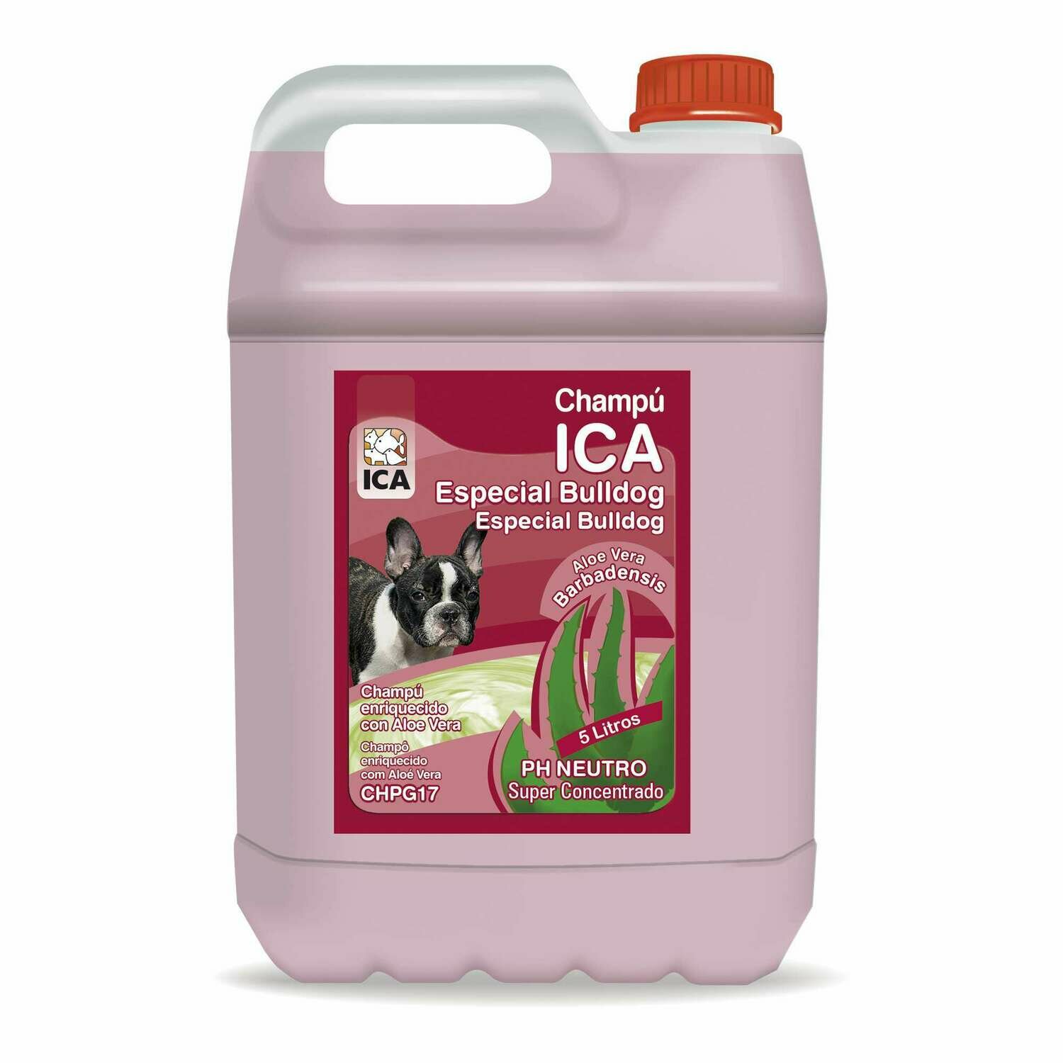 Champú para Bulldog con Aloe Vera