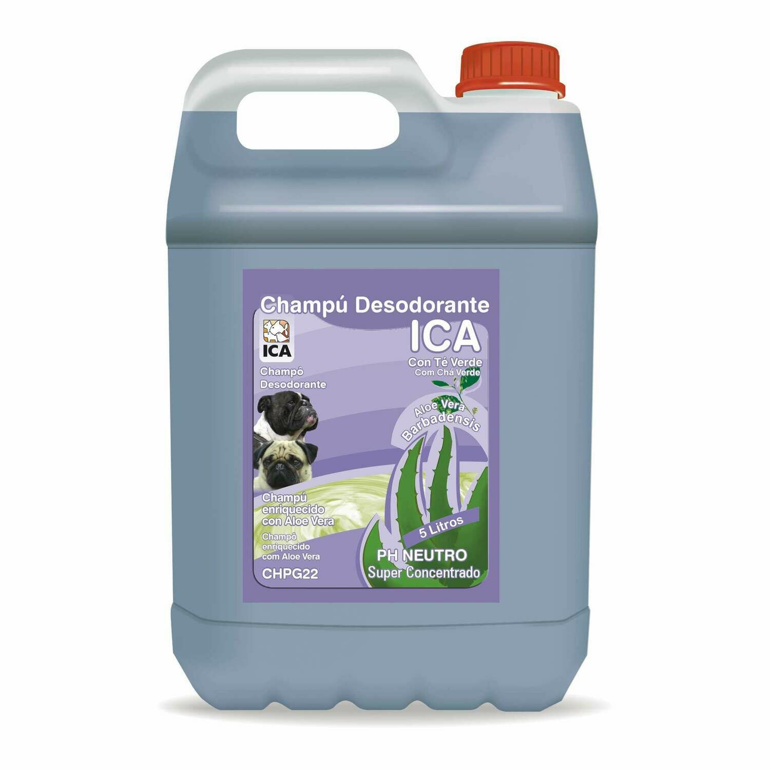 Champú desodorante Aloe Vera para perros