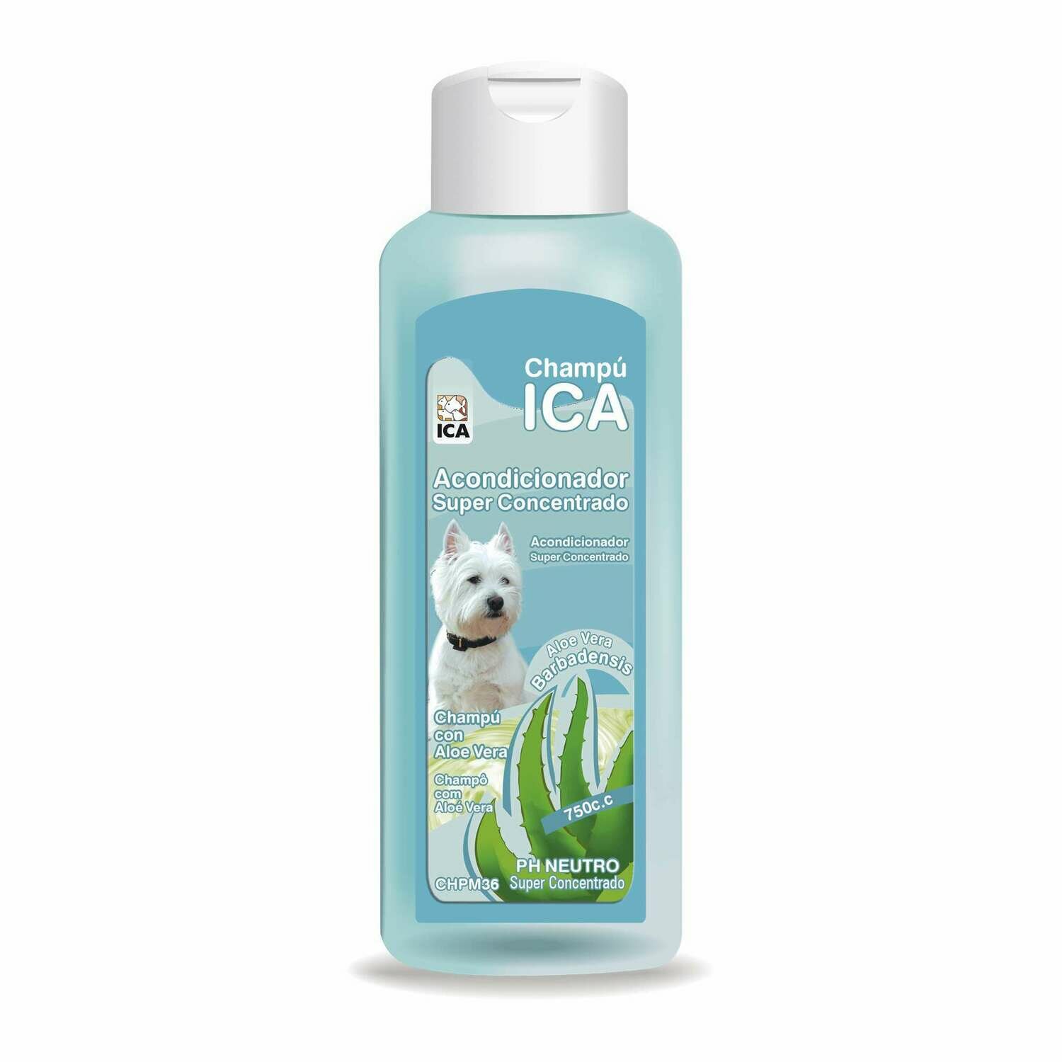 Champú acondicionador con Aloe Vera para perros