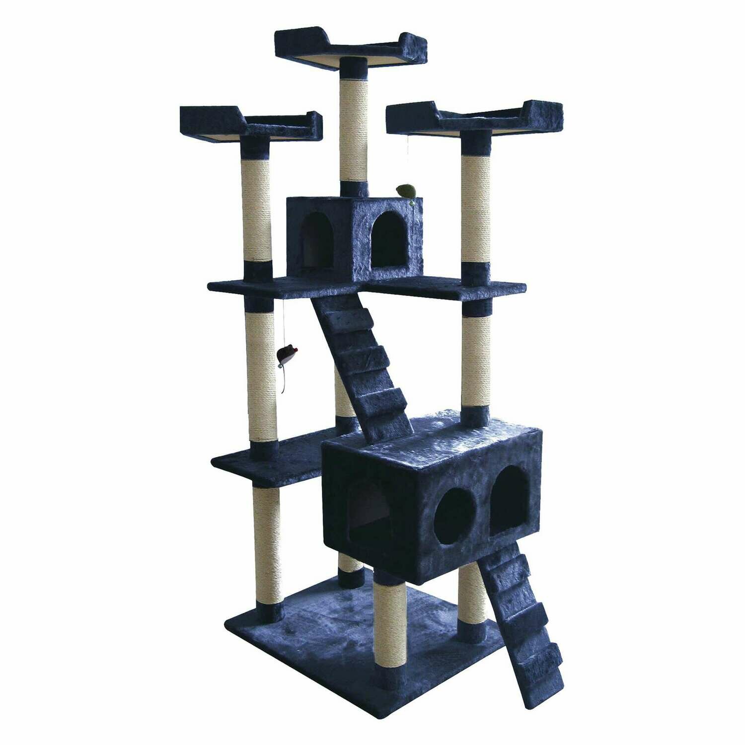 Rascador para gatos "la mansión"