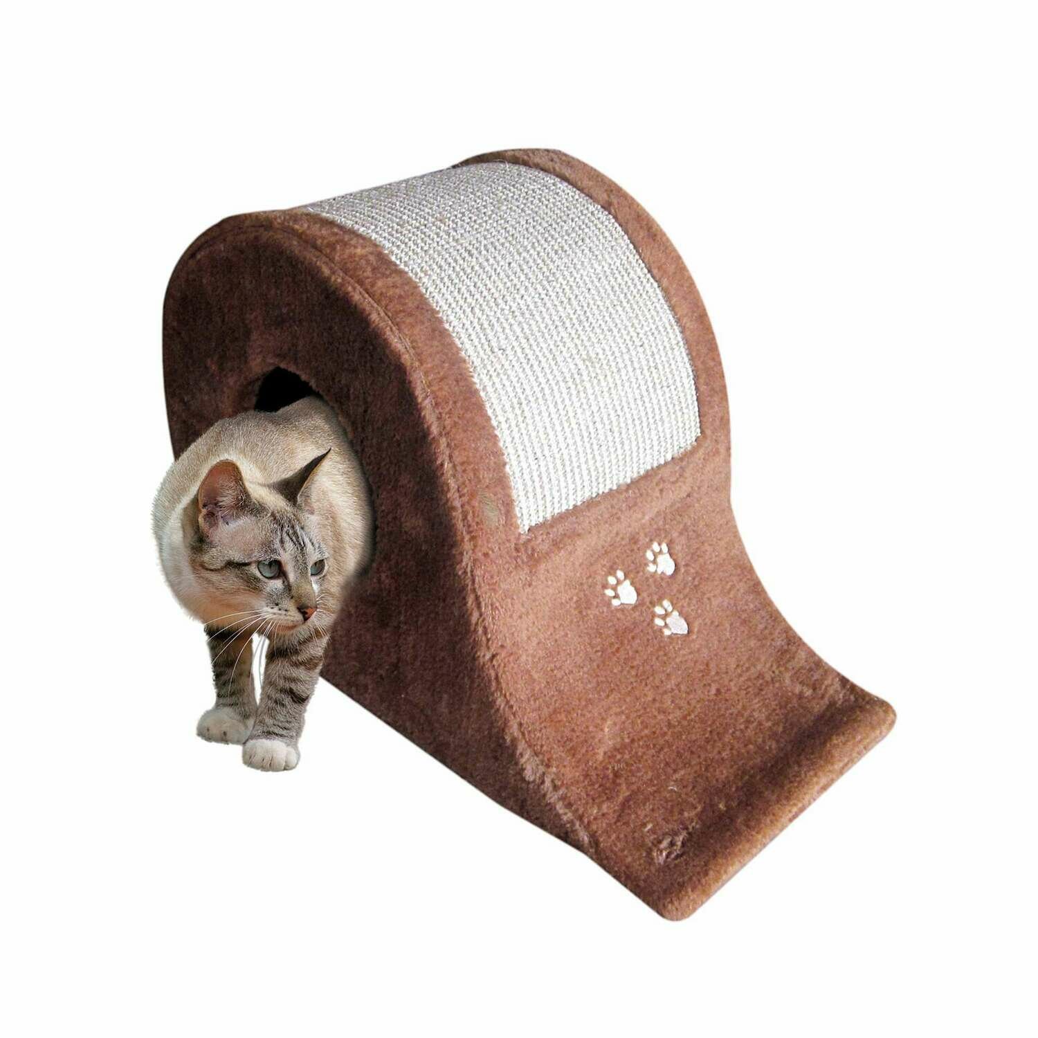 Rascador OTOÑO compacto con caseta