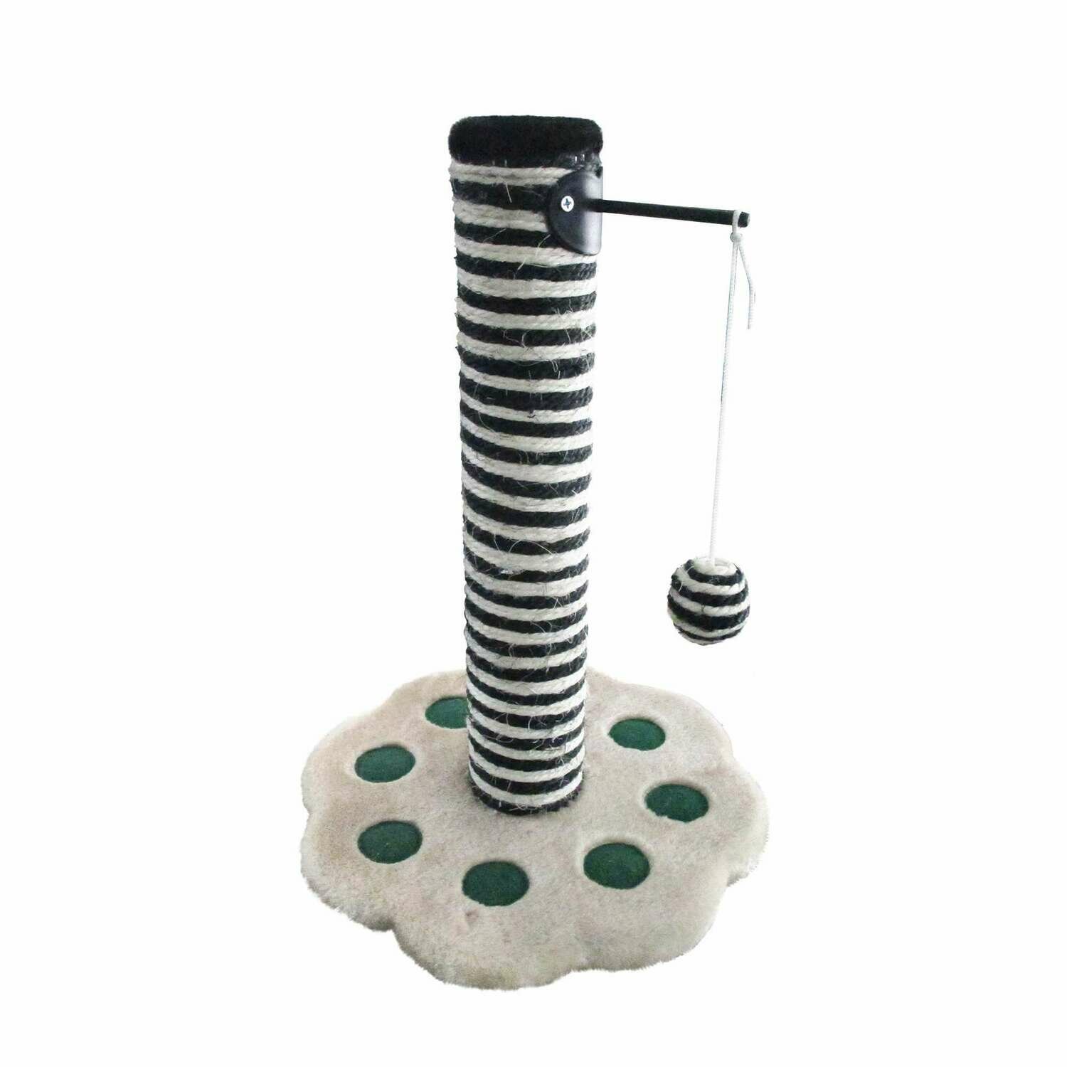 Rascador pequeño con juguete