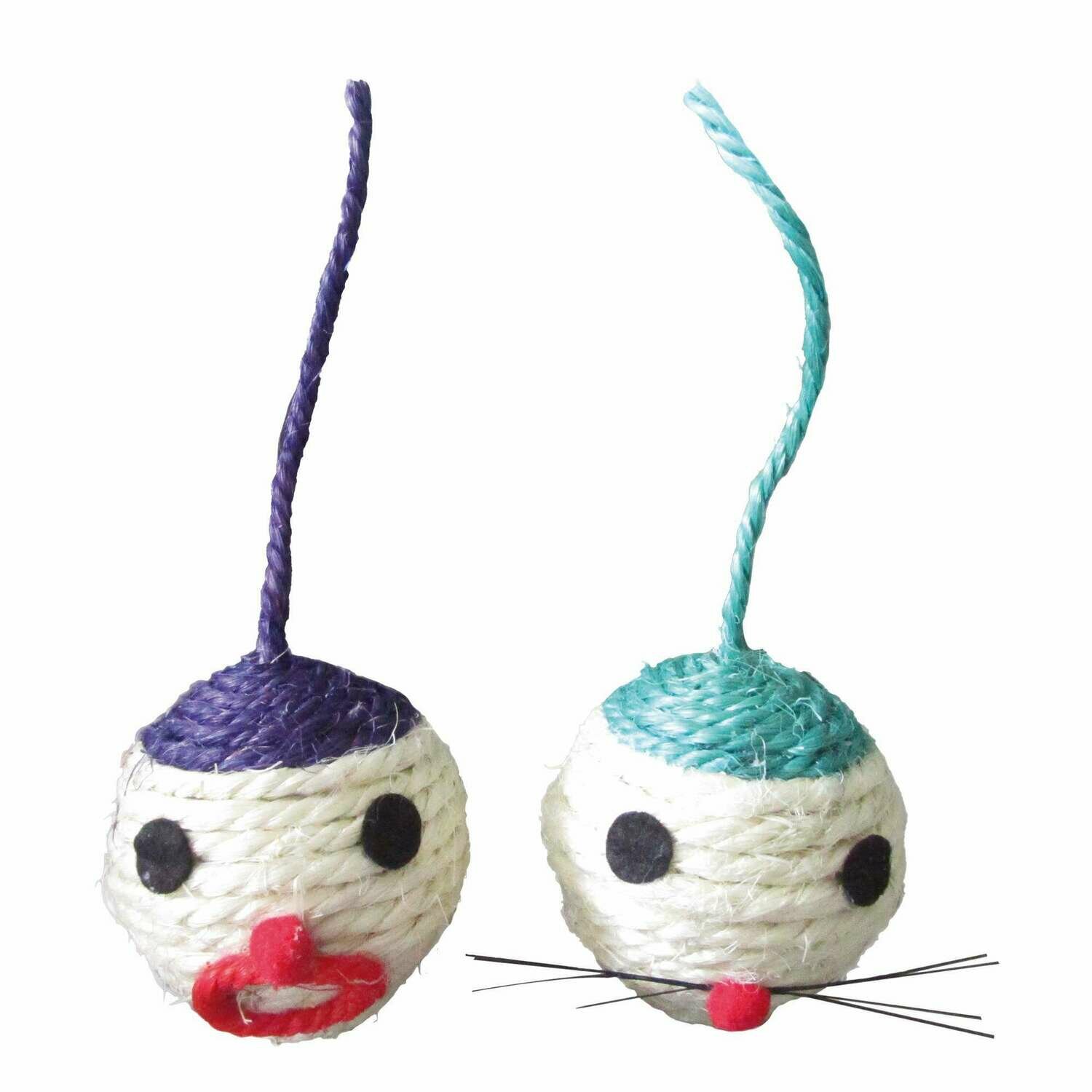 Mini rascador / Juguete con cordel