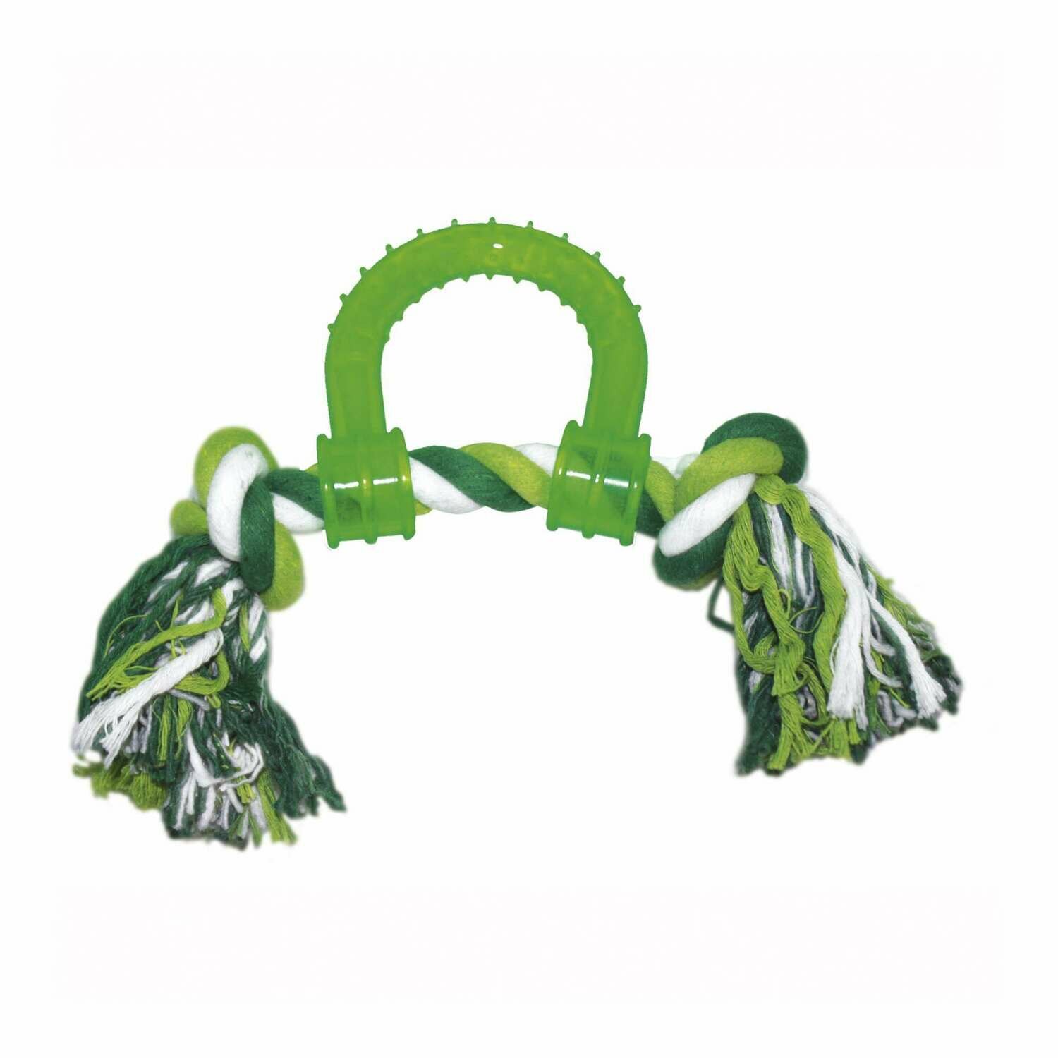 Cuerda dental con aroma a menta y herradura